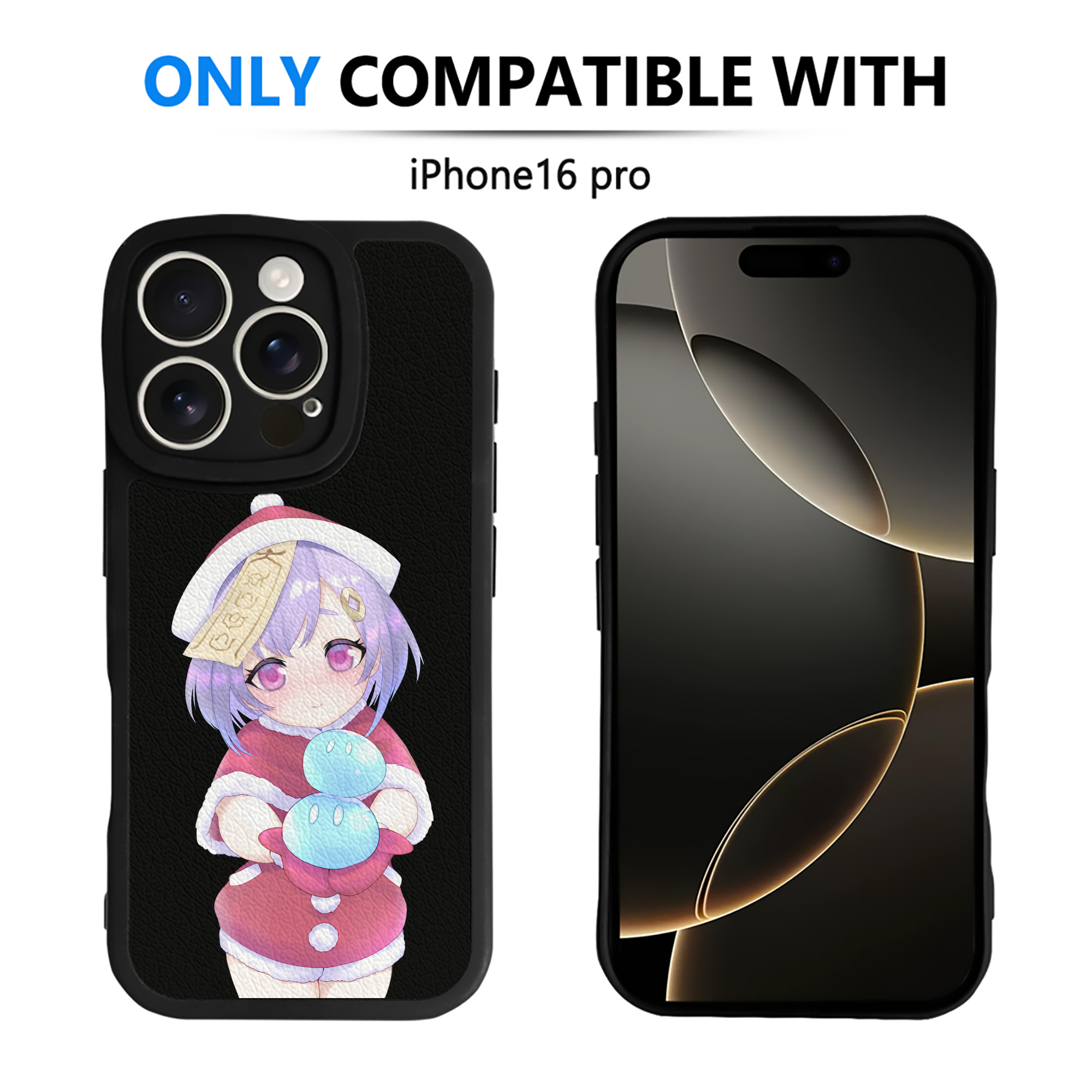 げんし神 七七 なな  genshin Nana 【iPhone 16シリーズ対応】シリコンスマホケース（レザー調） 材質：シリコン